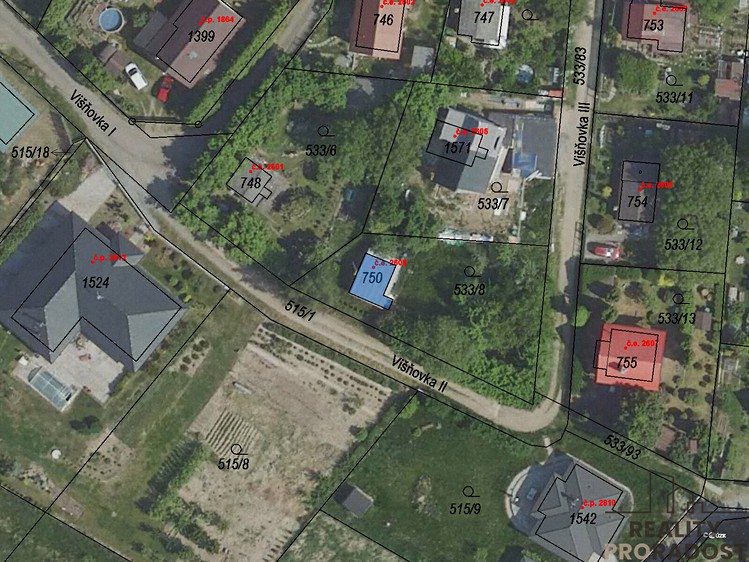 Prodej stavebního pozemku 602 m² - foto 1