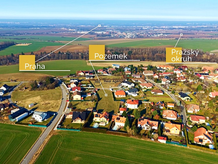 Prodej stavebního pozemku 1 256 m² - foto 5