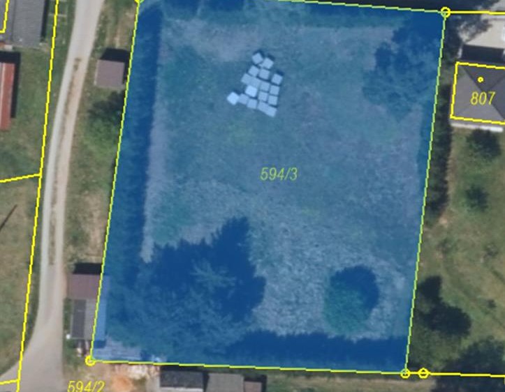 Prodej stavebního pozemku 1 656 m² - foto 2