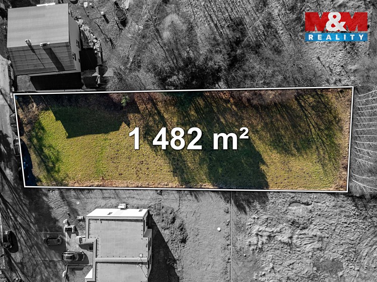 Prodej stavebního pozemku 1 482 m² - foto 2