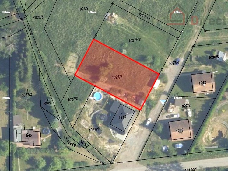 Prodej stavebního pozemku 970 m² - foto 5