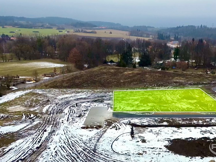 Prodej stavebního pozemku 1 200 m² - foto 3