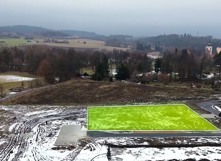 Prodej stavebního pozemku 1 200 m² - foto 7