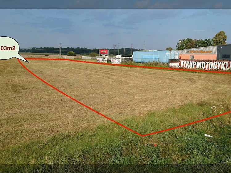 Prodej komerčního pozemku 3 503 m² - foto 2