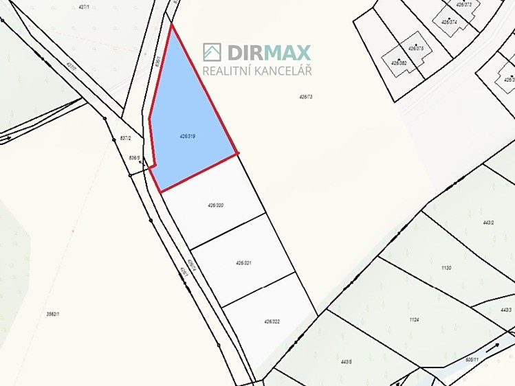 Prodej stavebního pozemku 1 250 m² - foto 5