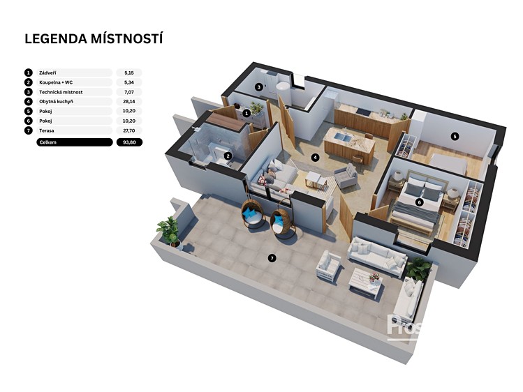 Prodej stavebního pozemku 448 m² - foto 4