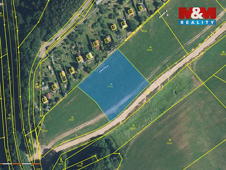 Prodej stavebního pozemku 2 738 m² - foto 3