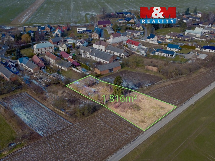 Prodej stavebního pozemku 1 816 m² - foto 1