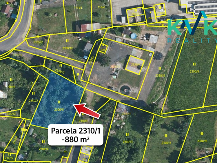 Prodej stavebního pozemku 880 m² - foto 3
