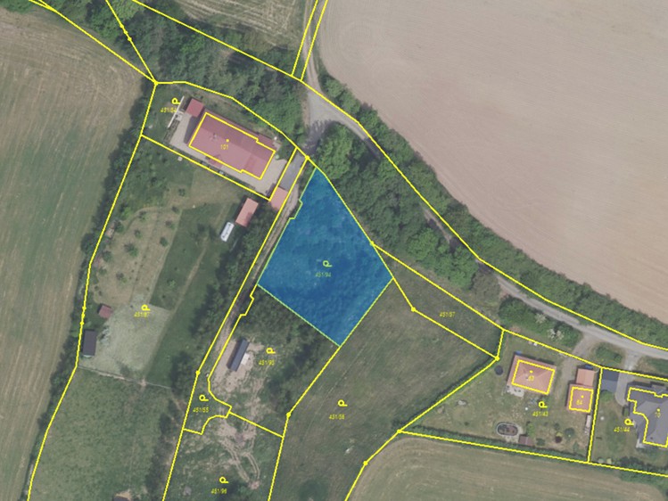 Prodej stavebního pozemku 1 376 m² - foto 3