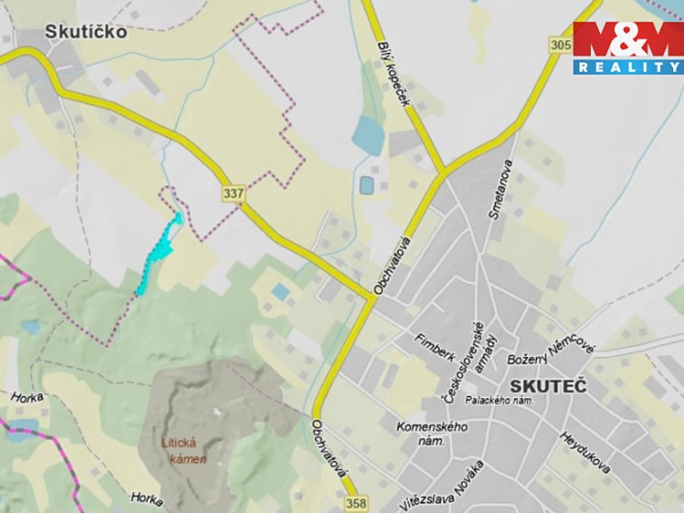 Prodej podílu 7/10  louky 4 884 m² - foto 5