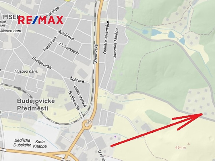 Prodej stavebního pozemku 846 m² - foto 7