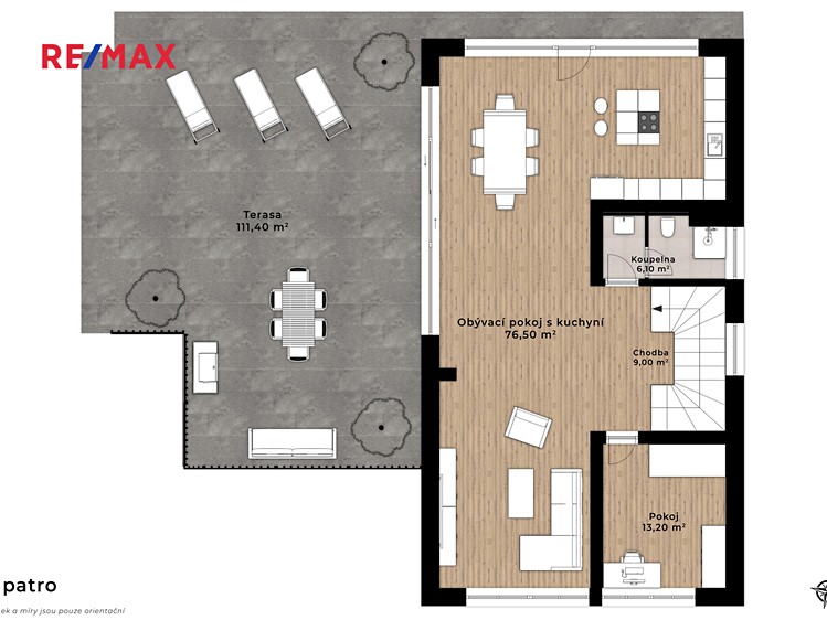 Prodej stavebního pozemku 1 353 m² - foto 8
