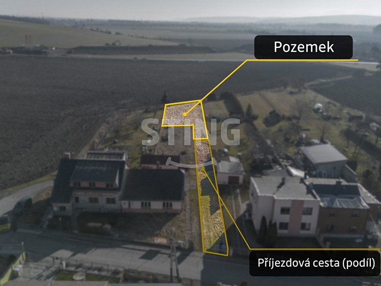 Prodej stavebního pozemku 828 m² - foto 5