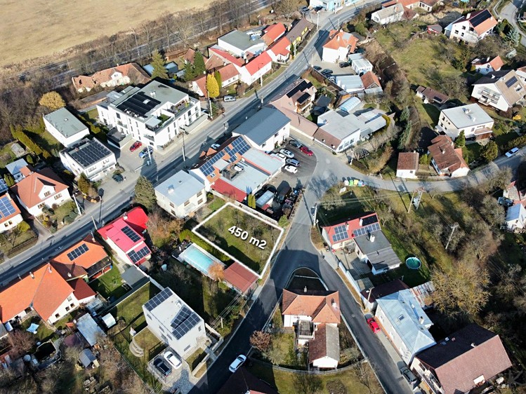 Prodej stavebního pozemku 450 m² - foto 4