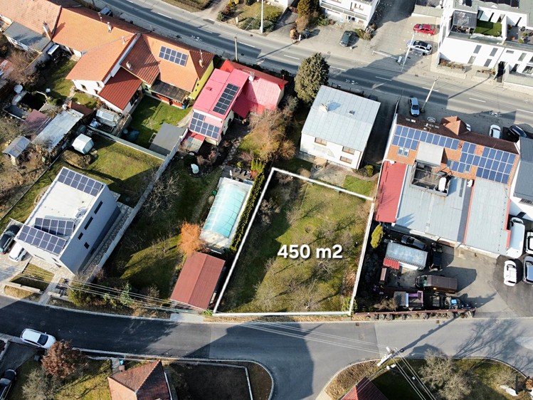 Prodej stavebního pozemku 450 m² - foto 5