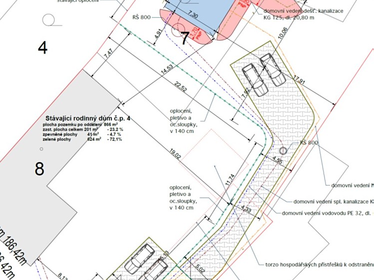 Prodej stavebního pozemku 895 m² - foto 6