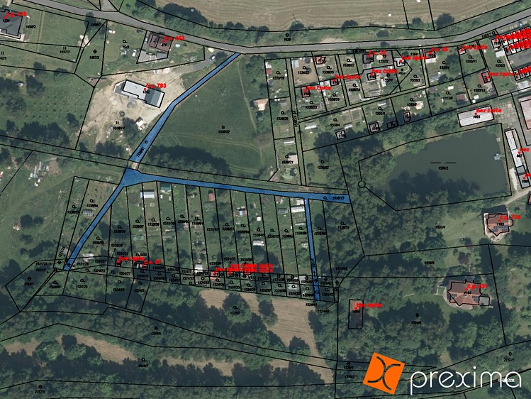 Prodej podílu 1/17 pozemku 72 m² - foto 1