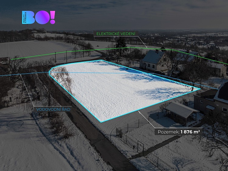 Prodej stavebního pozemku 1 876 m² - foto 7
