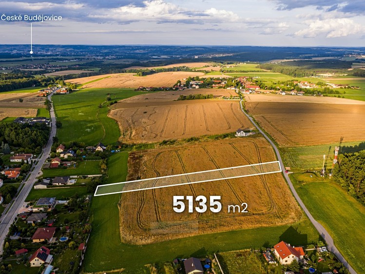 Prodej stavebního pozemku 5 135 m² - foto 3