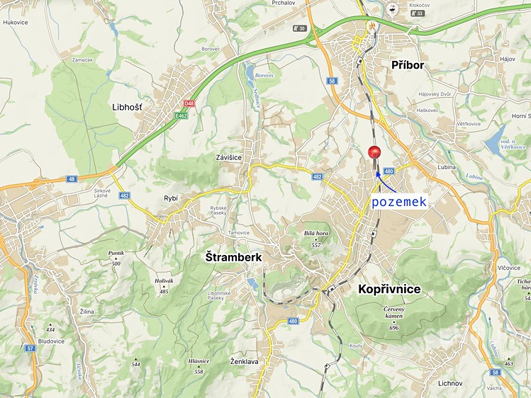 Prodej komerčního pozemku 1 716 m² - foto 6