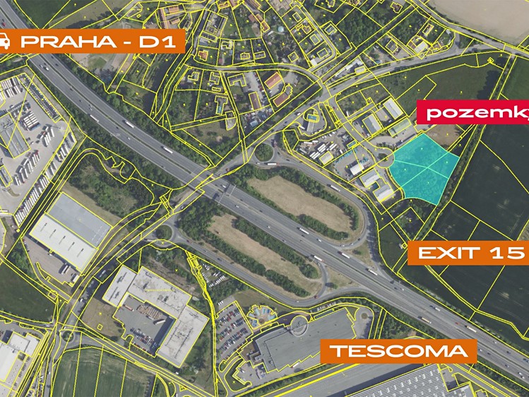 Prodej komerčního pozemku 7 647 m² - foto 2
