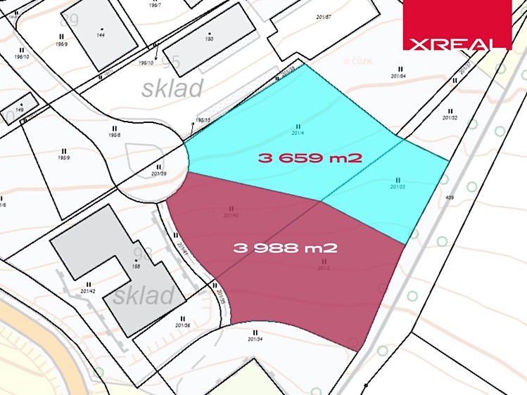 Prodej komerčního pozemku 7 647 m² - foto 6