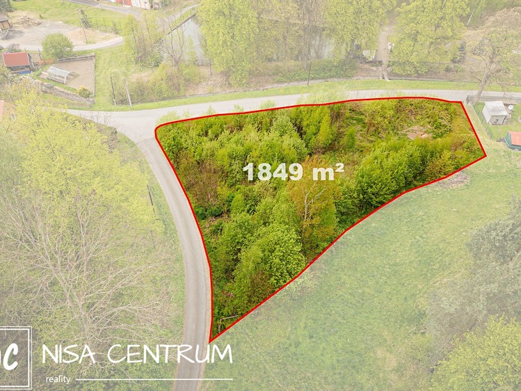 Prodej stavebního pozemku 1 849 m² - foto 5