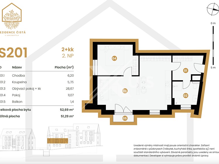Prodej apartmánů 52 m² - foto 8