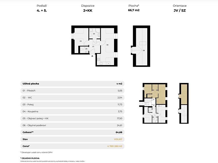 Prodej apartmánů 67 m² - foto 8