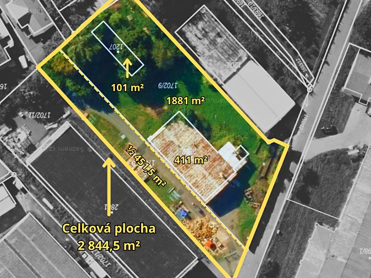 Prodej výrobní haly, prostoru 411 m² - foto 2