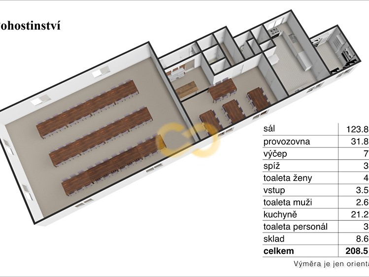 Prodej ubytovacího zařízení 468 m² - foto 6