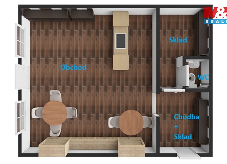 Prodej obchodního prostoru 163 m² - foto 8