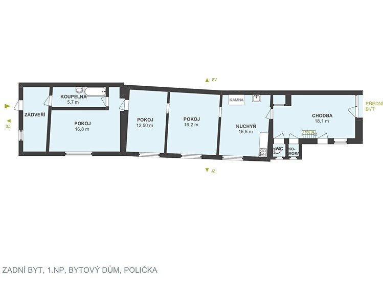 Prodej činžovního domu 162 m² - foto 5