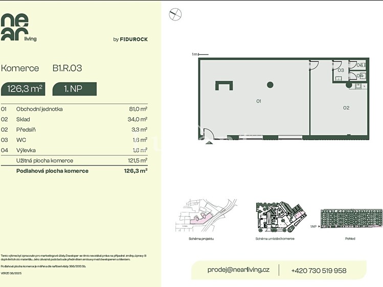 Prodej obchodního prostoru 126 m² - foto 7
