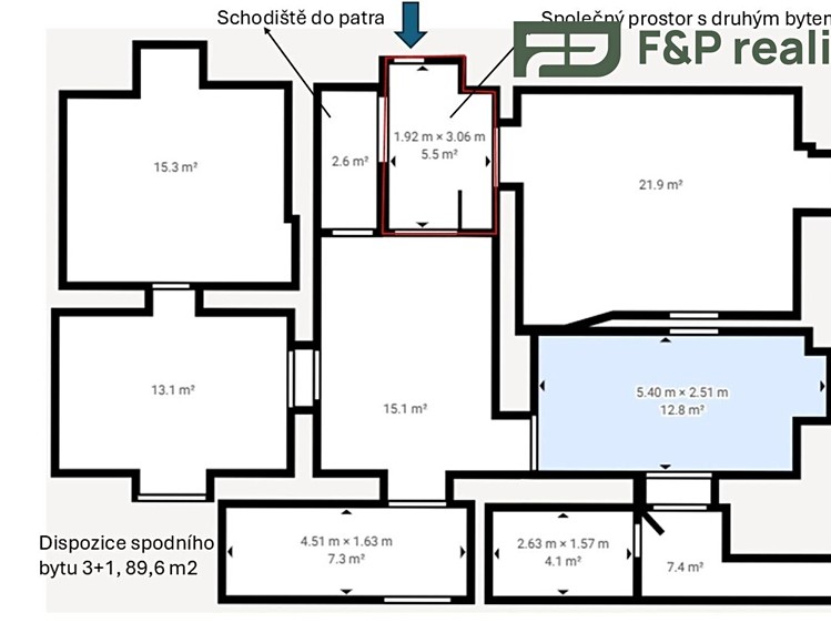 Prodej činžovního domu 180 m² - foto 3