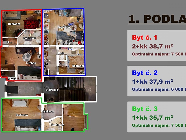 Prodej činžovního domu 360 m² - foto 2