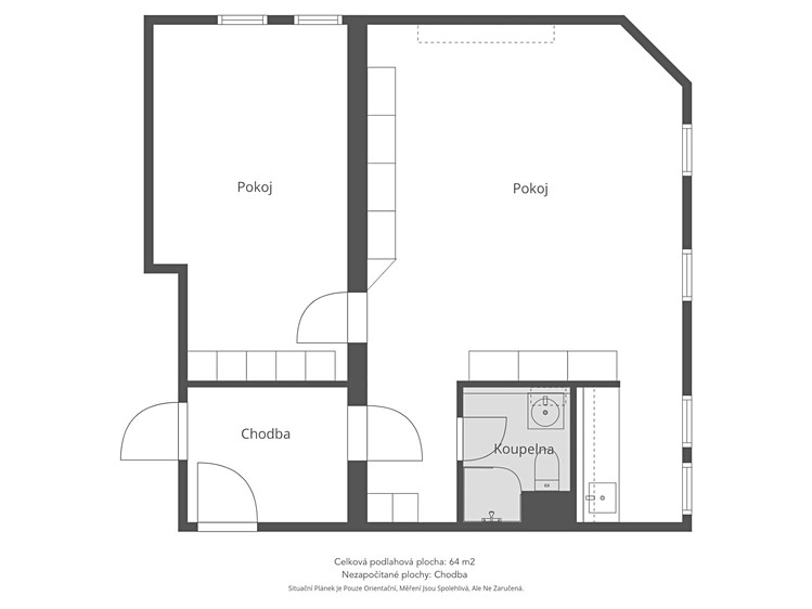 Prodej kanceláře 64 m² - foto 5