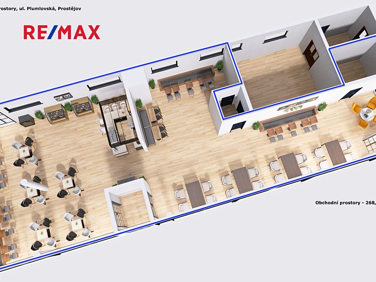 Pronájem obchodního prostoru 263 m² - foto 3