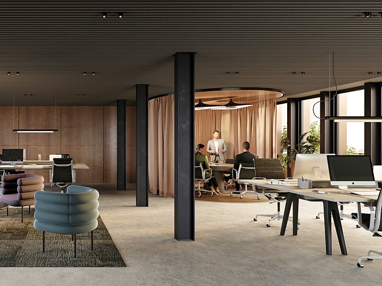 Pronájem kanceláře 371 m² - foto 4