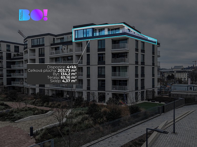 Pronájem kanceláře 203 m² - foto 1