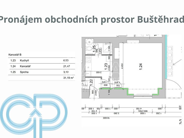 Pronájem obchodního prostoru 31 m² - foto 8