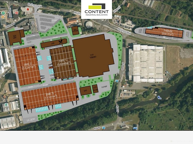 Pronájem výrobní haly, prostoru 8 000 m² - foto 7