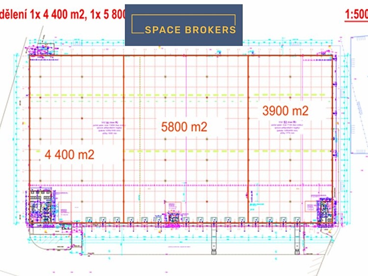 Pronájem skladového prostoru 9 700 m² - foto 2