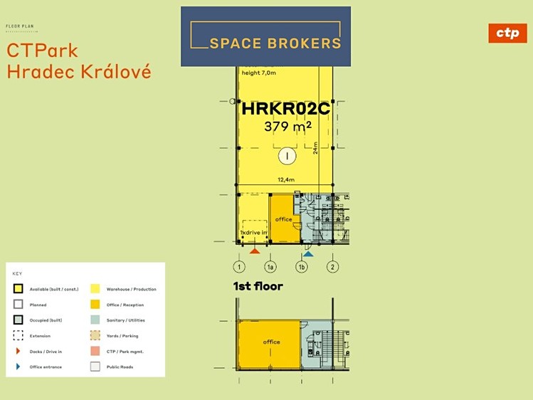 Pronájem skladového prostoru 379 m² - foto 5
