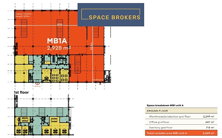 Pronájem skladového prostoru 2 249 m² - foto 6