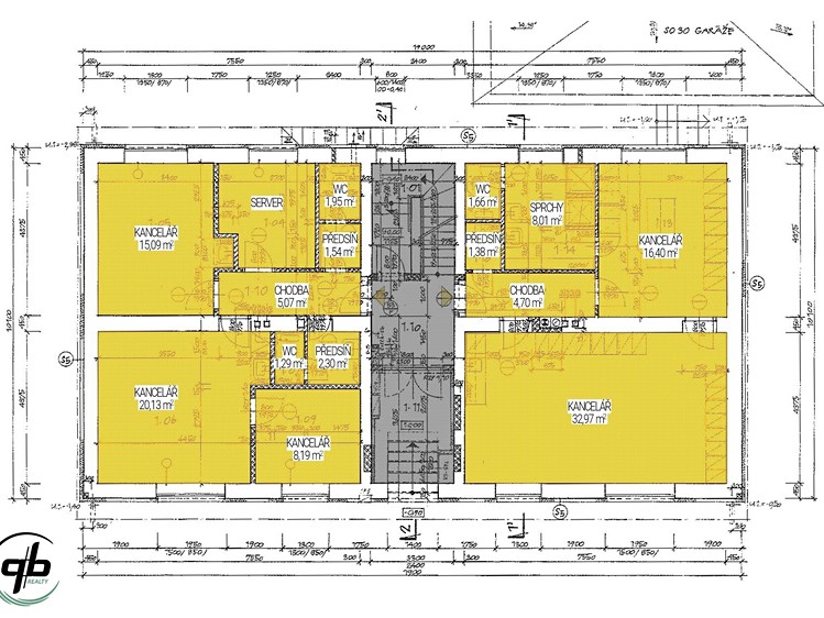 Pronájem kanceláře 118 m² - foto 3