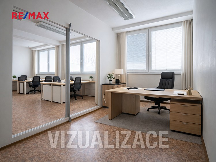 Pronájem kanceláře 66 m² - foto 4