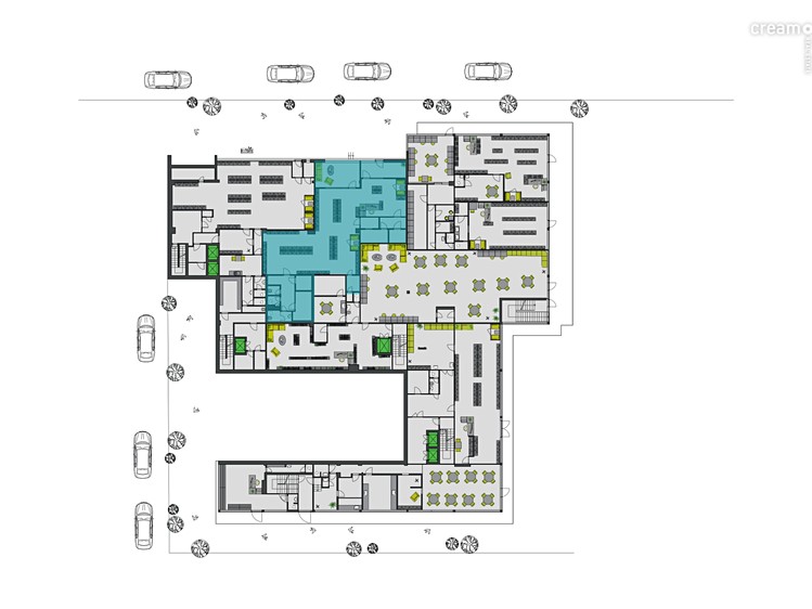 Pronájem kanceláře 211 m² - foto 3