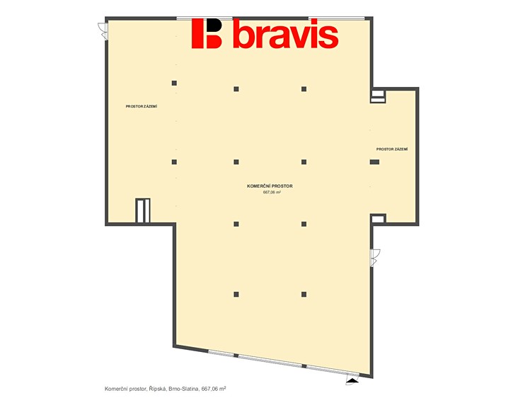 Pronájem obchodního prostoru 667 m² - foto 3